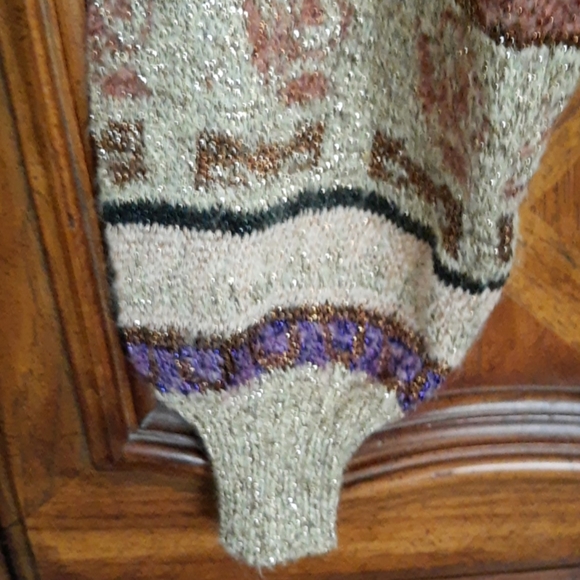 Vintage Krizia Maglia Mohair & Metallic Sweater 42 - Picture 7 of 9